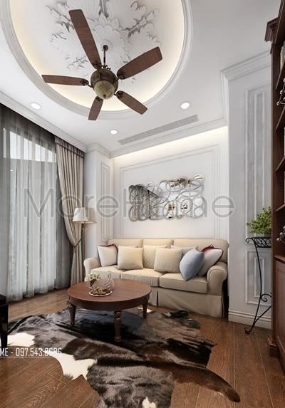 Thiết kế nội thất căn hộ chung cư hiện đại tại Royal City - Chị Chung