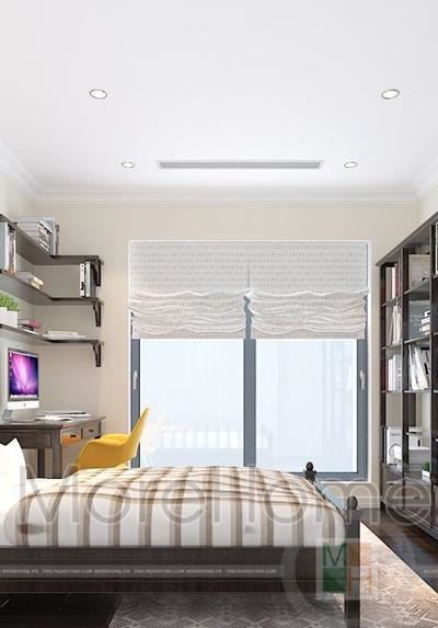 Thiết kế thi công nội thất căn hộ chung cư hiện đại tại Goldmark City - Chị Hạnh 