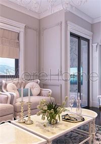 Thiết kế nội thất căn hộ chung cư tân cổ điển Ruby Tower - chị Trang 