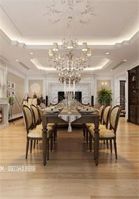 Thiết kế nội thất chung cư tân cổ điển G3AB - Anh Minh