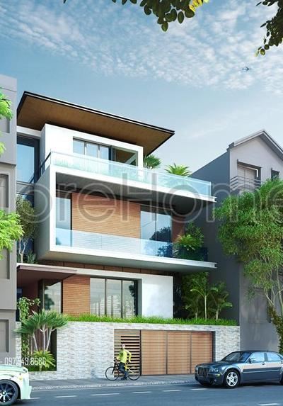 Thiết kế biệt thự hiện đại cao cấp tại TP Cao Bằng
