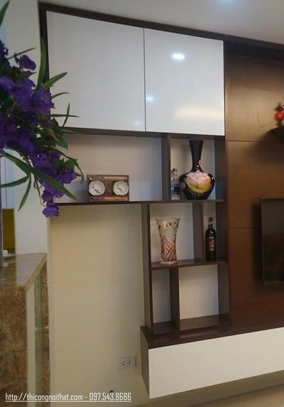 Thi công nội thất chung cư hiện đại tại Meco Trường Chinh