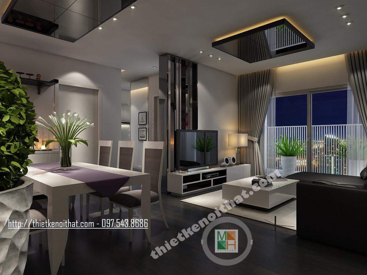 Kết quả hình ảnh cho Thiết kế nội thất chung cư hiện đại morehome