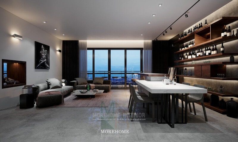 Mẫu tủ rượu gỗ công nghiệp được lựa chọn cho mọi không gian sôngs đẳng cấp và sang trọng